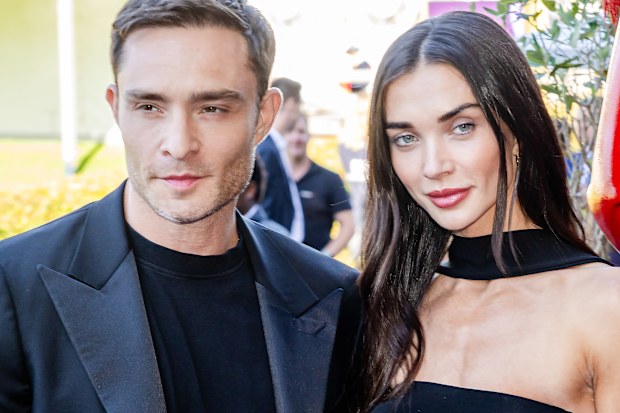 Ed Westwick and Amy Jackson attend the 2026 FEI World Championships Media Night on August 11, 2026 in Aachen, Germany