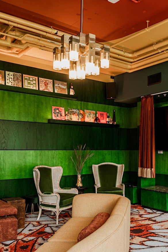 A private function space is on the top floor.