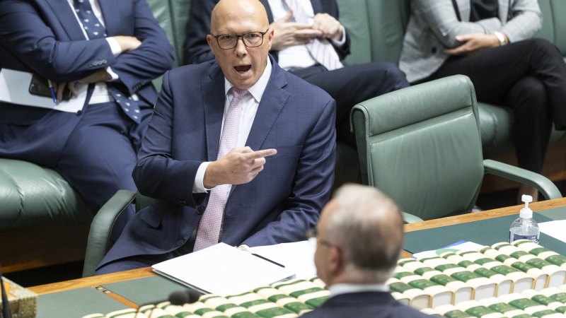 Dutton’s political football lands wide of the posts