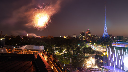 Revellers were outstanding on New Year’s Eve, according to a top Victoria Police officer. 