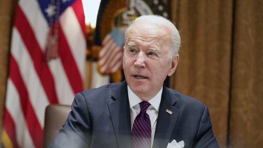 US President Joe Biden.