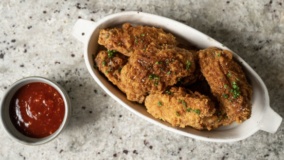 Makgeolli chicken wings.