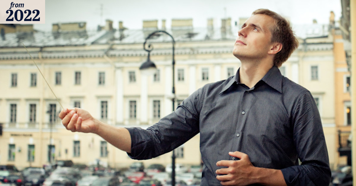 Torn in half by war but conductor Vasily Petrenko still inspires hope via music