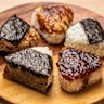 A selection of onigiri from Comeco in Newtown.