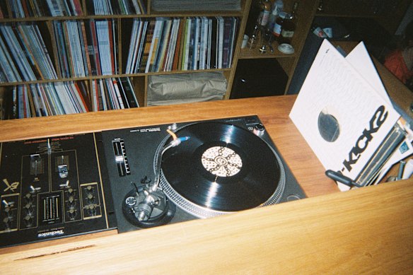 Table Records is a music shop and cafe in one.