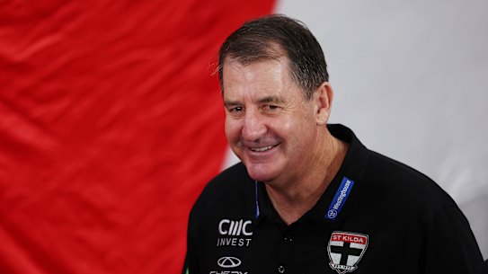Ross Lyon’s dig at Gold Coast raised the ire of the Suns.