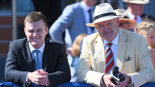 Ben and David Hayes in 2017.