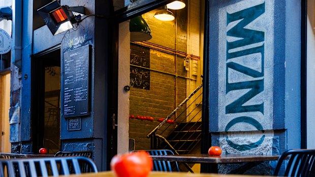 The Israeli restaurant in Hardware Lane was targeted on July 4.