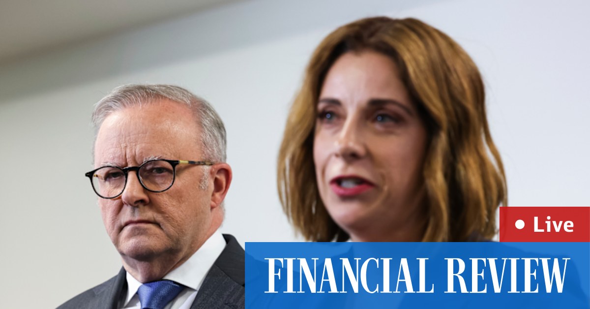 ‘Kids can get their childhood back’: Albanese talks social media ban