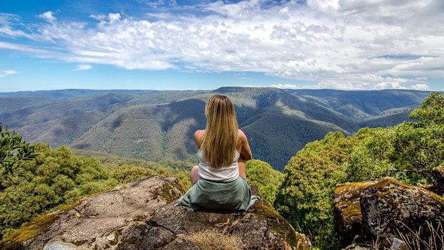 Reaching new heights, Barrington Tops National Park, NSW.
