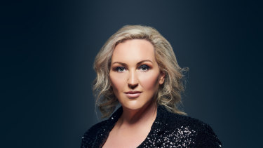 Comedian and broadcaster Meshel Laurie.