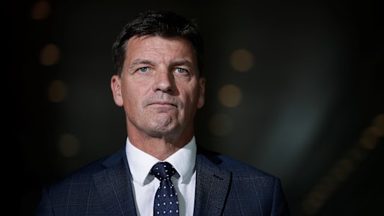 Energy Minister Angus Taylor
