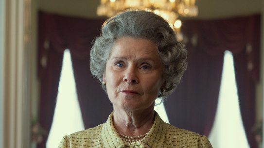 “It’s terrifying and exciting and a large responsibility and I can’t wait”. Imelda Staunton as the Queen in The Crown, season 5