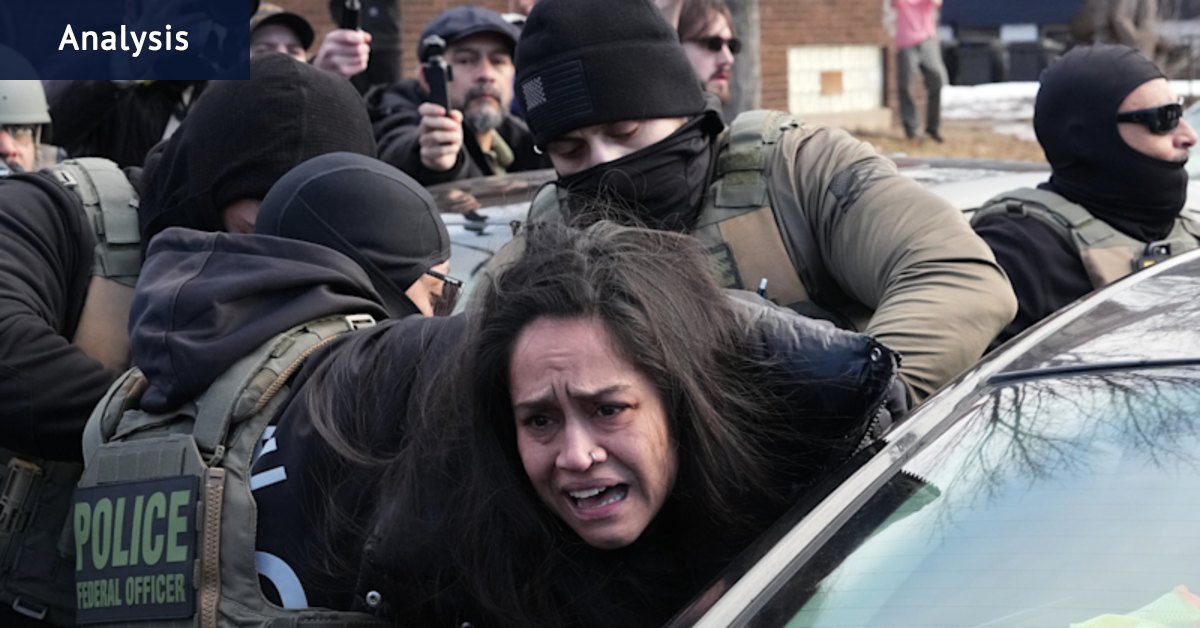 Trump once spoke of ‘American carnage’. We are seeing it in Minneapolis