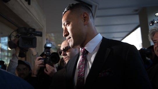 Israel Folau is suing Rugby Australia for unlawfully terminating his contract because of his Christian beliefs.