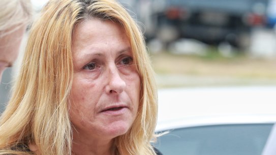 Michelle Mercieca outside court last month.