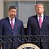 China’s President Xi Jinping, left, and US President Donald Trump at the White House.