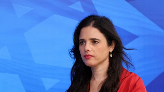Former Israeli interior and justice minister Ayelet Shaked in 2021.