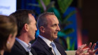 NRL chief executive Andrew Abdo speaks during a panel event at the Financial Review Business Summit.