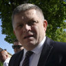 Slovakia’s Prime Minister Robert Fico was shot and injured after the away-from-home government meeting in Handlova.