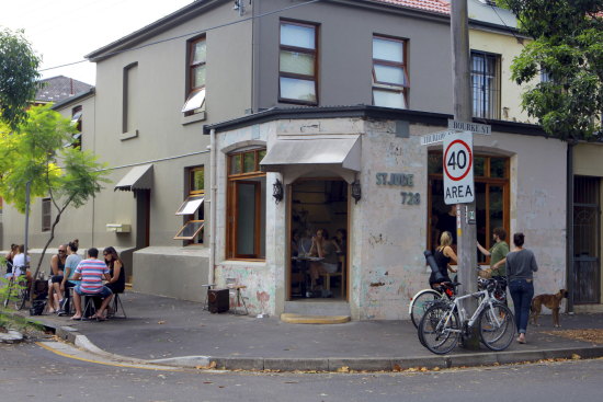St Jude’s Cafe in Redfern.