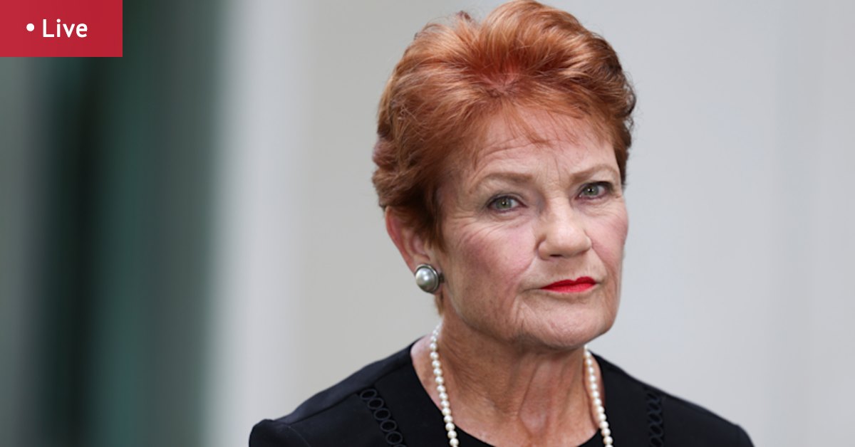 Australia news LIVE: Hanson to address US conservative forum as she closes in on Ley in polls; At least 85 dead, 75 missing in Philippines as Typhoon Kalmaegi heads for Vietnam