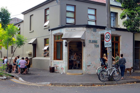 St Jude’s Cafe in Redfern.