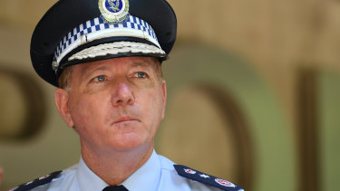 Lawyers for NSW Police Commissioner Mick Fuller have moved to "correct the record" over his comments about a woman's strip search claims.