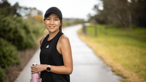 Ann Nguyen ramped up her running during the COVID lockdowns. 