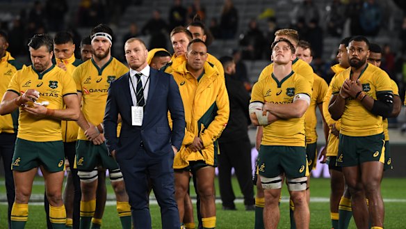 The Australians come to terms with their heavy defeat.