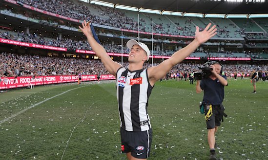 Collingwood phenomenon Nick Daicos is the game’s best young player.