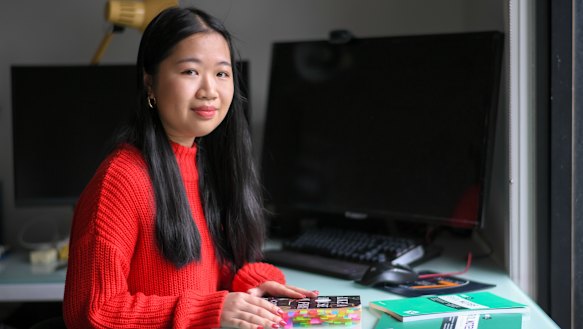 Box Hill High School year 12 student Victoria Quach. 