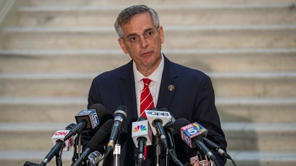 Georgia Secretary of State Brad Raffensperger has resisted Donald Trump's pleas for him to meddle with the state's election results. 