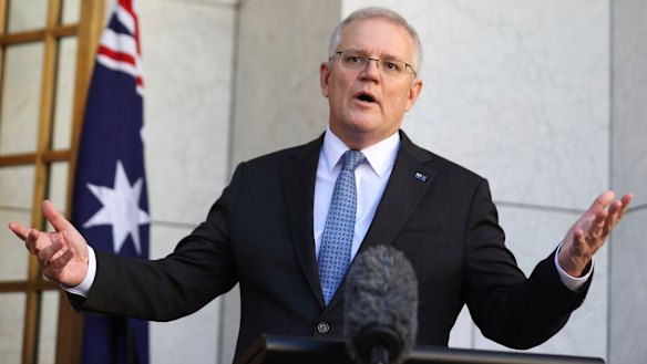 Prime Minister Scott Morrison said state border closures shouldn’t occur when 80 per cent of the population is vaccinated 