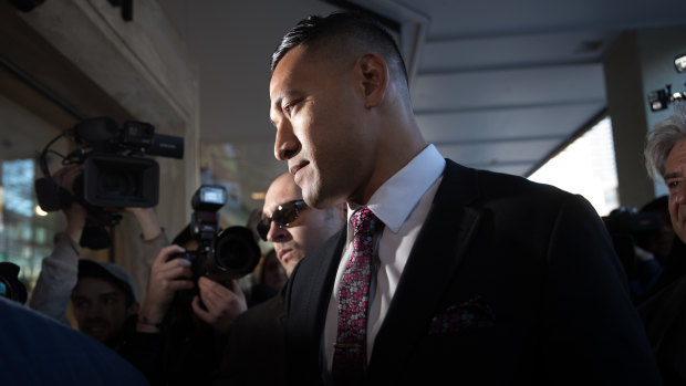 Israel Folau is suing Rugby Australia for unlawfully terminating his contract because of his Christian beliefs.