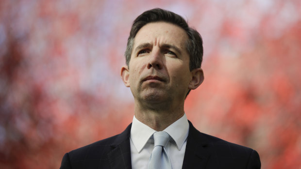 Trade Minister Simon Birmingham has called out China for using trade as a weapon. 