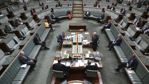 The hot seats of democracy ... Parliament is where the people are represented.  