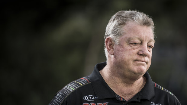 It's time: Departing Penrith general manager Phil Gould.