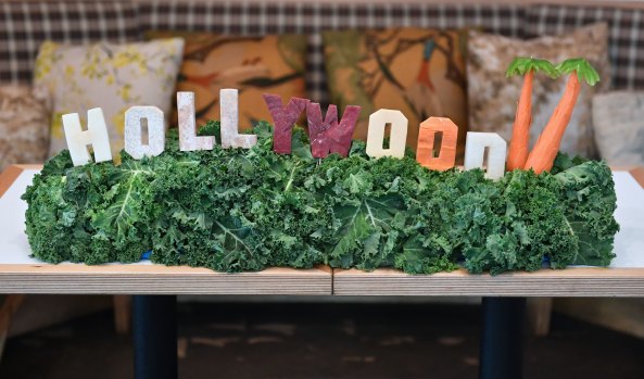 Vegan and vegetarian lifestyles are being embraced by more people, including Tinseltown celebrities.