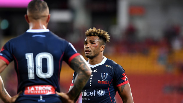 Rebels halfback Will Genia and five-eighth Quade Cooper will play together in Japan. 
