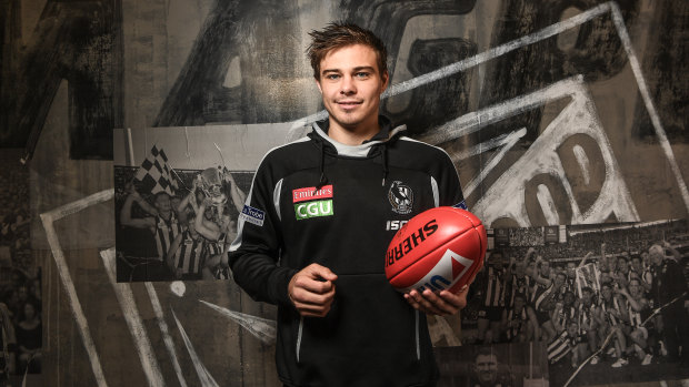 Josh Thomas has stepped up for the Magpies this year.