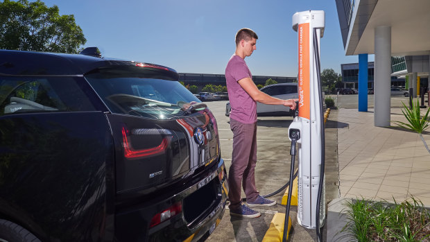 One of the barriers for EVs in Australia is a lack of charging infrastructure.