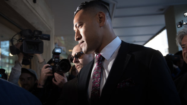 Israel Folau had put himself forward to play for Tonga in rugby league.