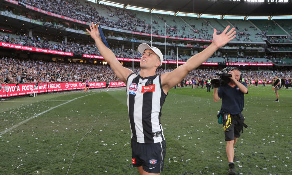 Collingwood phenomenon Nick Daicos is the game’s best young player.