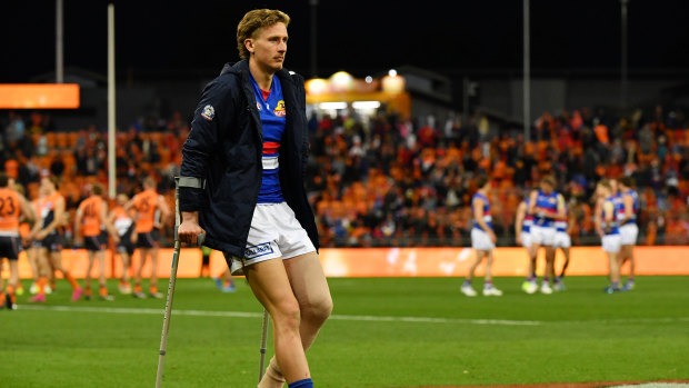 Naughton has escaped significant damage to his knee. 