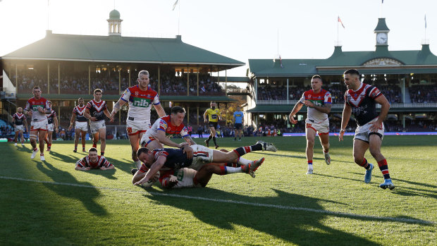 Grand old lady: But the SCG is a terrible place to watch rugby league. 