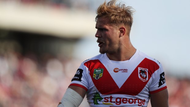 Left out: Jack de Belin's will not play in the Charity Shield in Mudgee.
