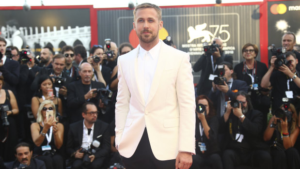 Gosling at the film's premiere at the Venice Film Festival last week.