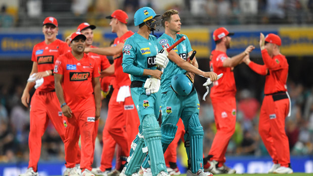 Great escape: the Melbourne Renegades turned the game around to claim a stunning win and continue their unbeaten five-game streak against the Brisbane Heat at the Gabba.