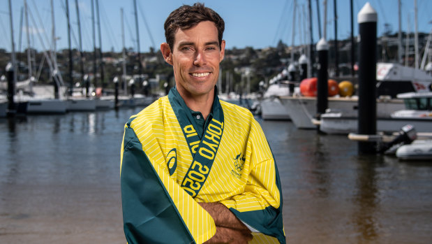 Mathew Belcher is one of the first athletes nominated for Australia's 2020 Olympic Games team.